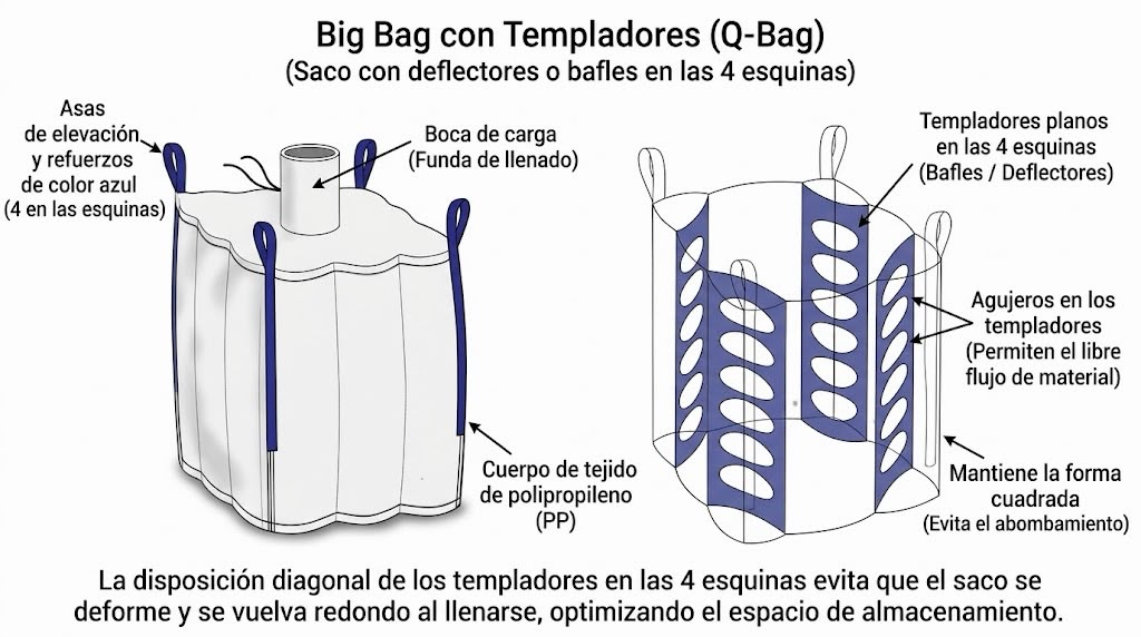 Big Bag con templadores (Q-bag)