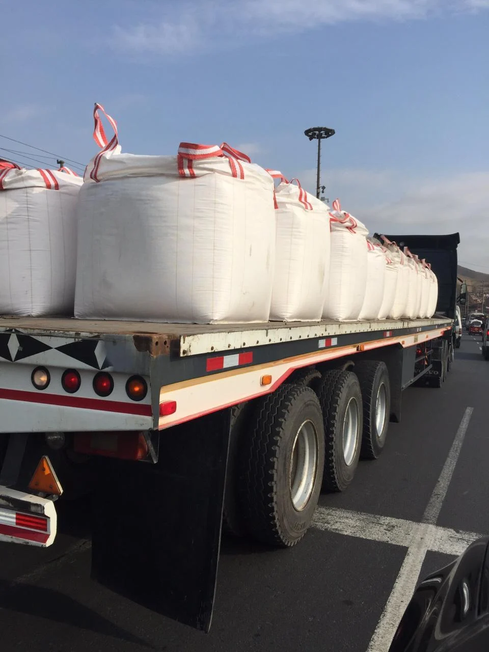 Full flatbed load