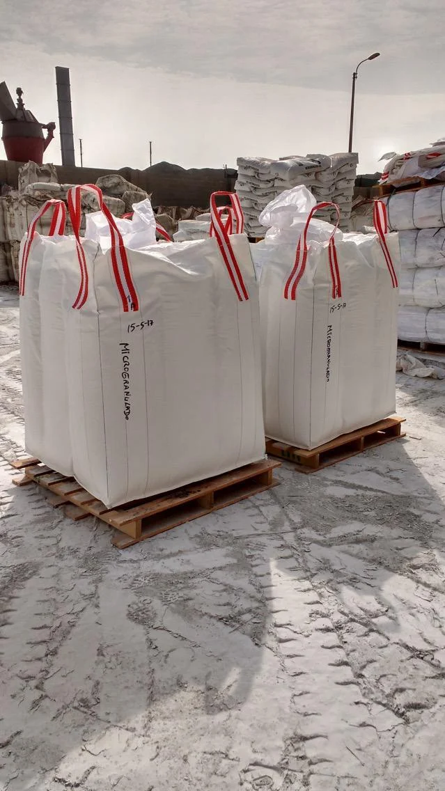 Big Bags sobre parihuela